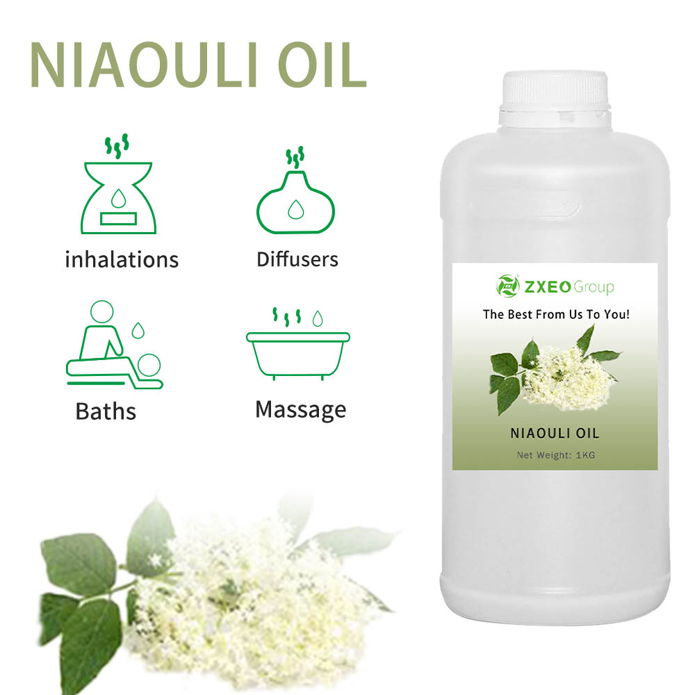 Alta qualidade 100% pura de óleo de niaouli orgânico de grau natural para cuidados com a pele