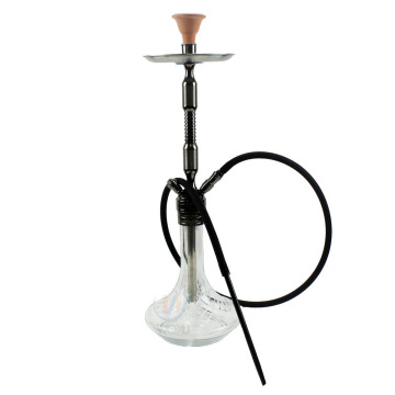 Guangzhou Woyu high quality bar spa click system shisha supplier Aluminum shisha hookah pot