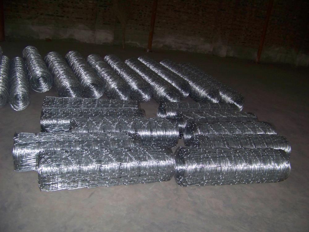 Hinge joint knot galvanized Farm field fences