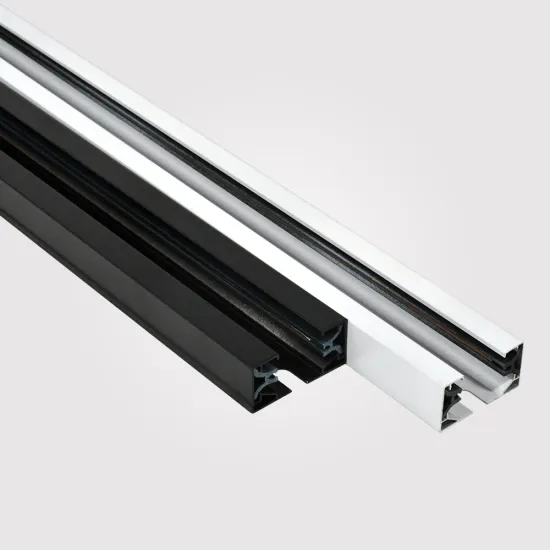 Creative Aluminum White 2 Wires LED Track Rail Lighting System for Ceiling Spot Light