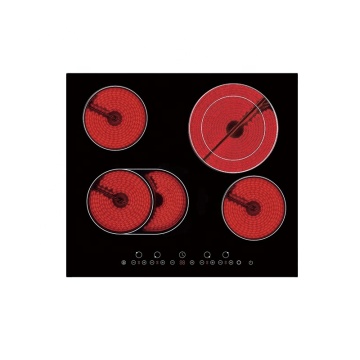 High Power Built-In Ceramic Hob with Four Zones and Power Boost