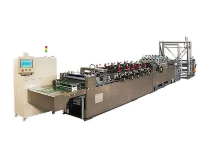 Three side pouch making machinery