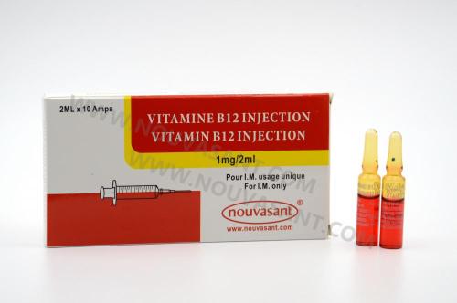 VITAMINA B12 INJEÇÃO DE 1MG / 2ML