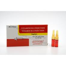 VITAMINA B12 INJEÇÃO DE 1MG / 2ML