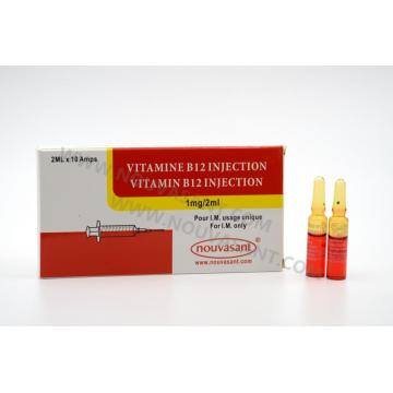 VITAMINA B12 INJEÇÃO DE 1MG / 2ML