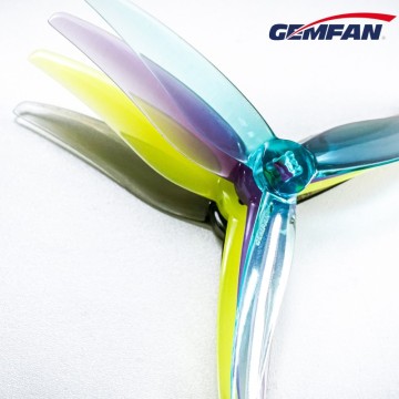 GEMFAN 4 Inch Popular Hurricane Series 4525 PC 3-Blade FPV Drone Propeller Drones for DIY Parts 2CW+2CCW