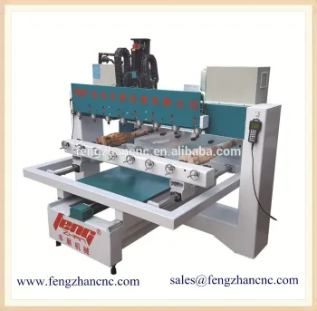 8 heads wood cnc router for rotary wood