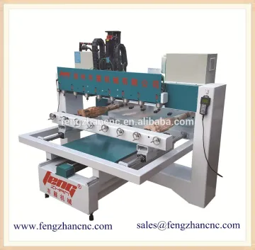 8 heads wood cnc router for rotary wood