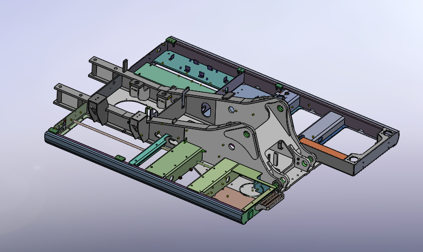 20 T Rotary Platform Weldment