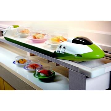 Linear sushi conveyor belt intelihenteng kagamitan sa paghahatid ng pagkain