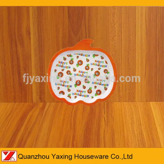 8.5"Melamine kid pumpkin plate