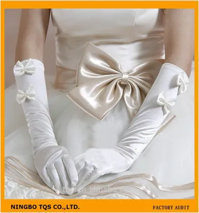 Women Fingerless Bridal Lace Gloves