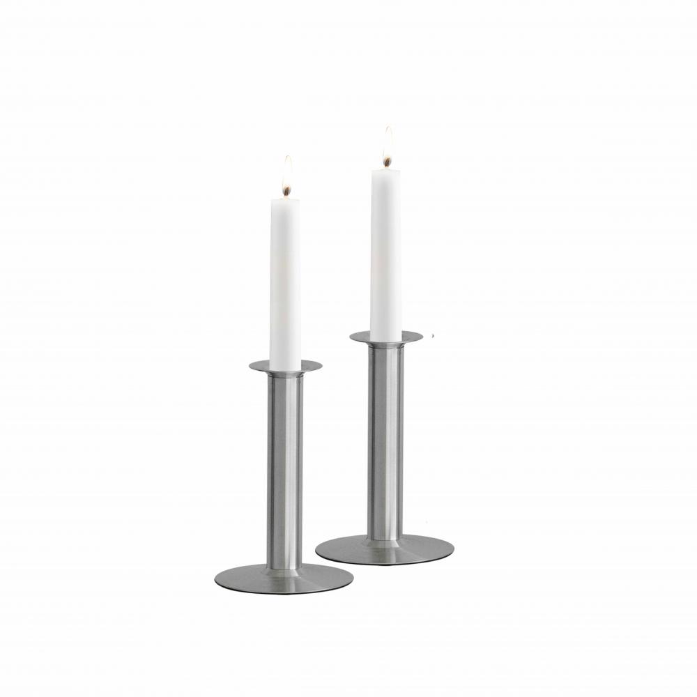White Candlestick Holders