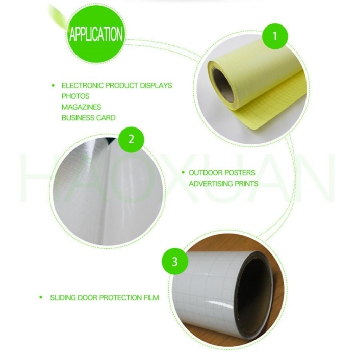 Filmes laminados em 3D decorativos