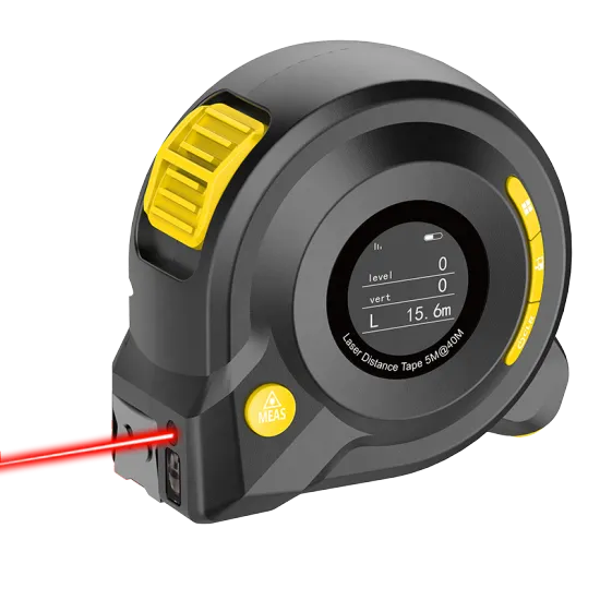 3 in 1 laser distance measuring tape