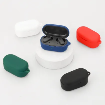 Soft Silicone Keychain Case for OnePlus Buds V Wireless Headphones