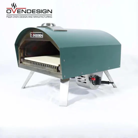 12" U-shaped Fire Row Burning Countertop Ovens pizza maker pizza stove outdoor kitchen with gas fired pizza oven