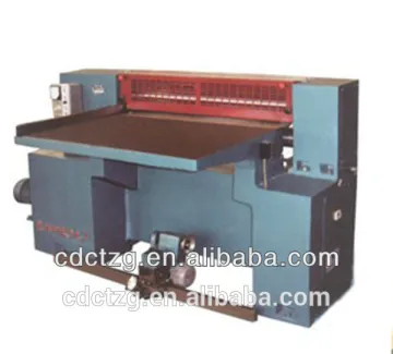 The machine for shearing tinplate