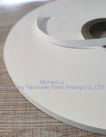 white opaque BOPP film tape strip food grade