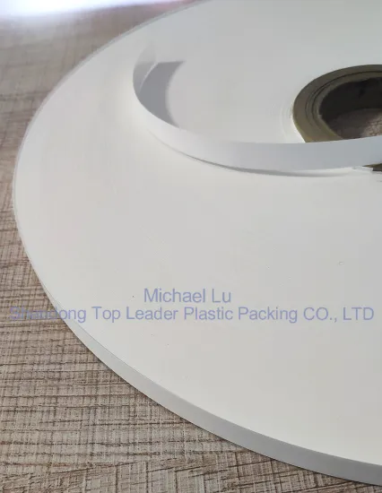 white opaque BOPP film tape strip food grade