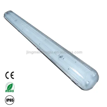 2x28w t5 dustproof fluorescent lighting fixtures