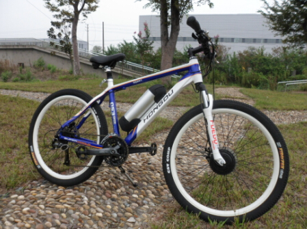 27 Speed Electric Mountain Bike Sports Bicycle with 8 Fun Motor