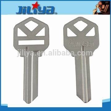 top sale new design brass steel material metal motor car hotel door blank leather key chain