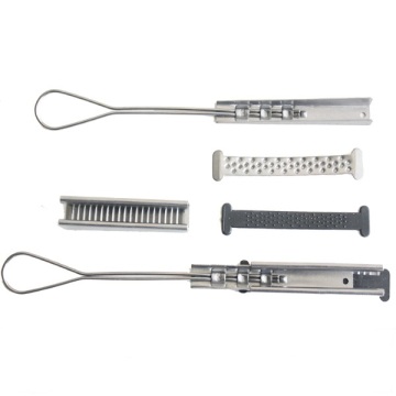 Drop Wire Clamp With Serrated Shim