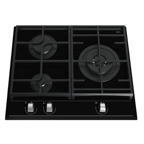 Teka 3-burner Glass Ceramic ExactFlame Function