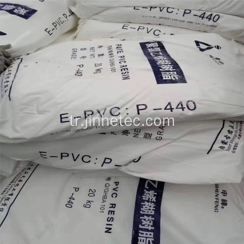 Çin Eldivenler İçin Emülsiyon Sınıfı PVC Reçine PR-440 Üreticiler