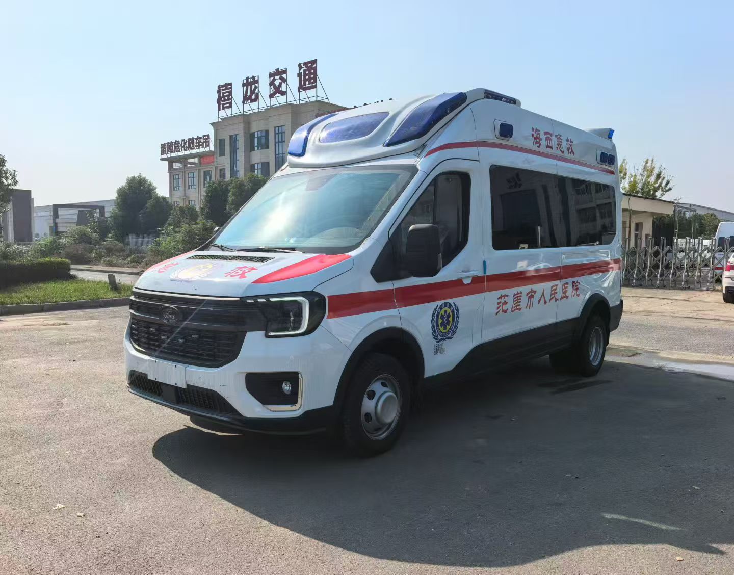 Modern Ambulance for Urgent Medical Transportation
