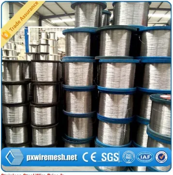 Galvanized stainless steel coiled bright soft fine wire