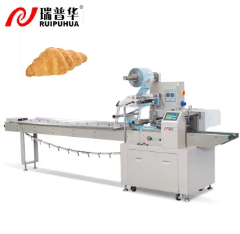 Factory Price Bakery Food Packing Machine: Automatic Plastic Bag Flow Wrapper