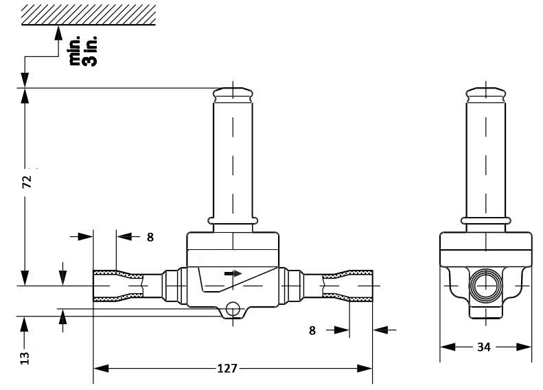 EVR6-012S dimension 