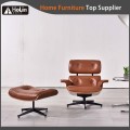 Chaise longue Charles Eames con ottomana