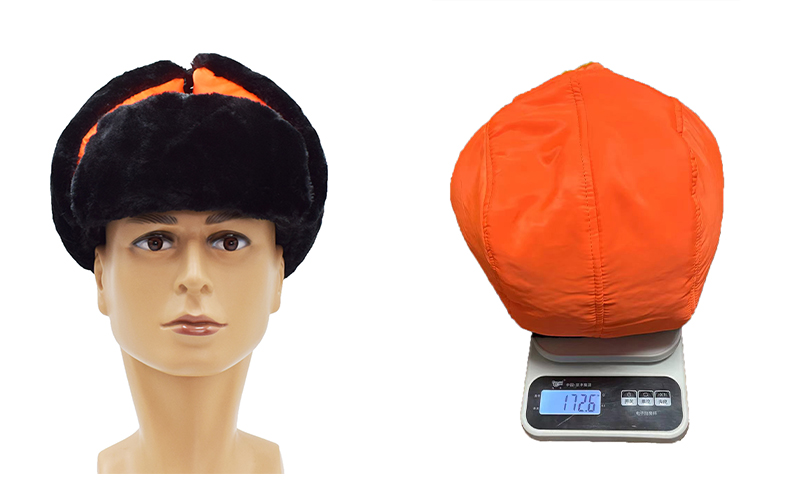Orange Reflective Cotton Hat