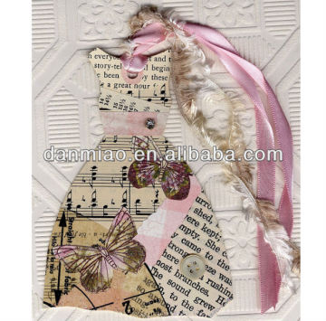2014 Promotion Custom paper swing tag,clothing tag