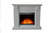 MDF painting coating fireplace mantel