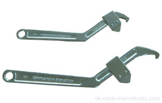 Verstellbarer Haken Spanner Schraubenschlüssel