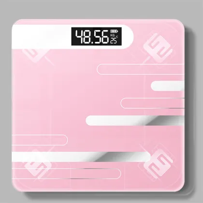 Body Fat Scale USB Household Electronic Scale LCD Display Bathroom Floor Body Weighing Scales Measuring Digital Scales