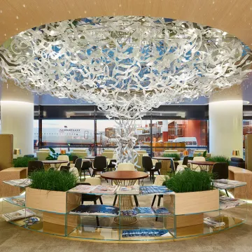 Hotel lobby luxury modern banquet chandelier pendant lamp