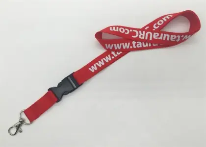 School Id Lanyards With Swivel Bulldog Clips