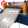 Cut to length line coil slitting machine
