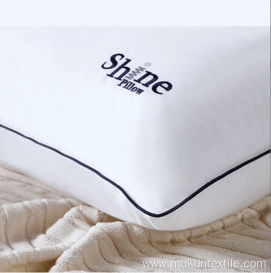 Custom 100% polyester hollow logo pillow