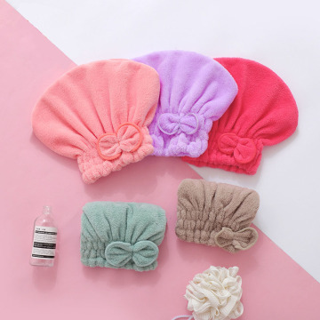 Coral Fleece Microfiber Hair Wrap Towel - Soft, Absorbent & Skin Friendly