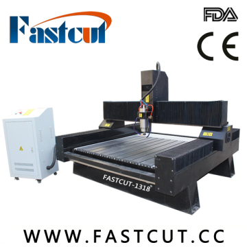 Fast speed high accuracy ultrasonic cnc stone engraving machine