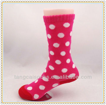 beautiful hot sale teen girl dots socks