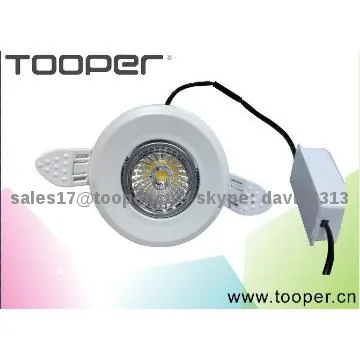 2013 high power low cost newest factory cob LED Downlight