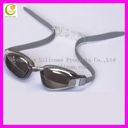 Enviromental Safety Silicone Myopia Best Choice Swimming Goggles Tempered Glass