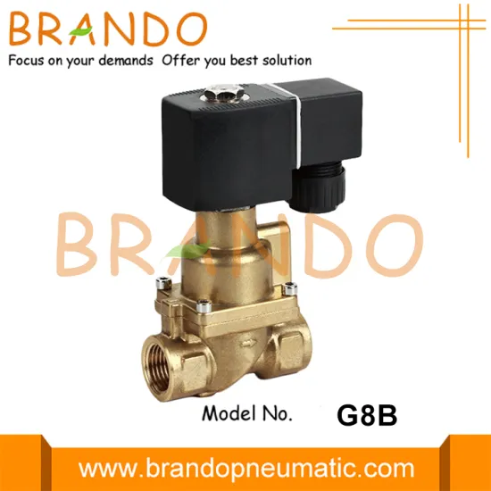 180℃ 16bar Brass Hot Water Steam Solenoid Valve